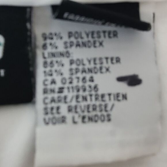 NVO by Lanctot Women's Skirt Size 6 White Grey Geometric Golf Tennis Side Zipper - Picture 9 of 11